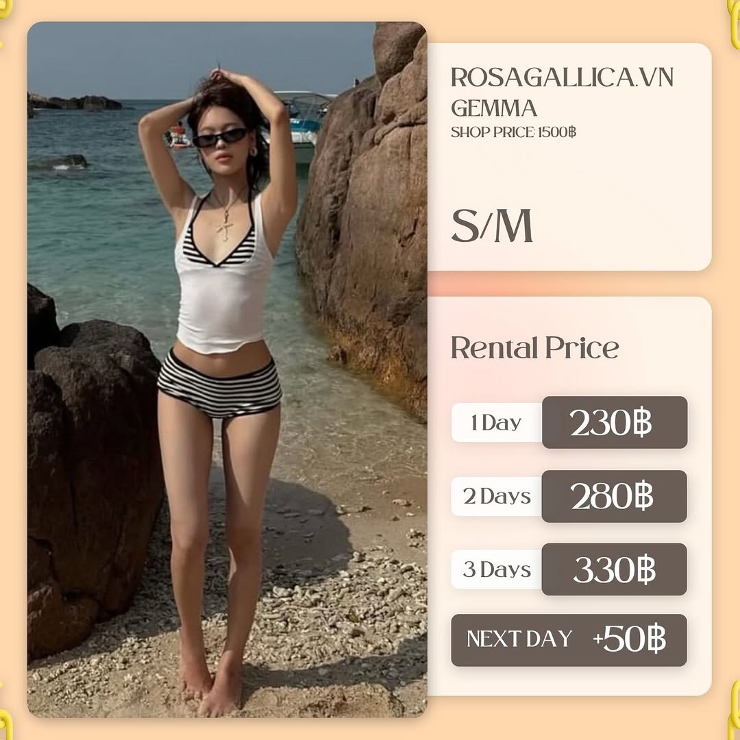 เช่าชุด Gemma แบรนด์ rosagallica