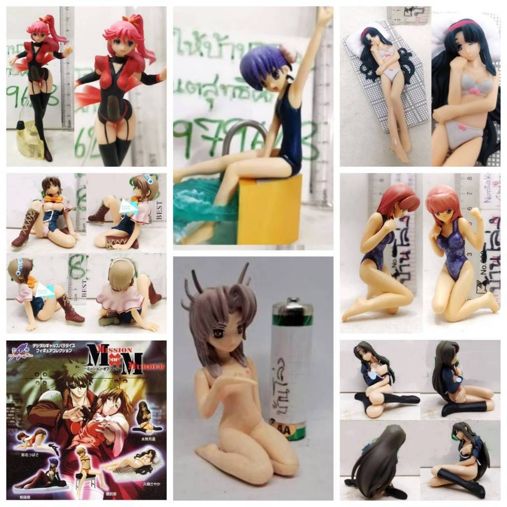 (แท้/มือ2)⭐YUJIN CAPCOM GASHAPON SEXY FIGURE MISSION OF MURDER HENTAI DIGITAL GALS PARAD