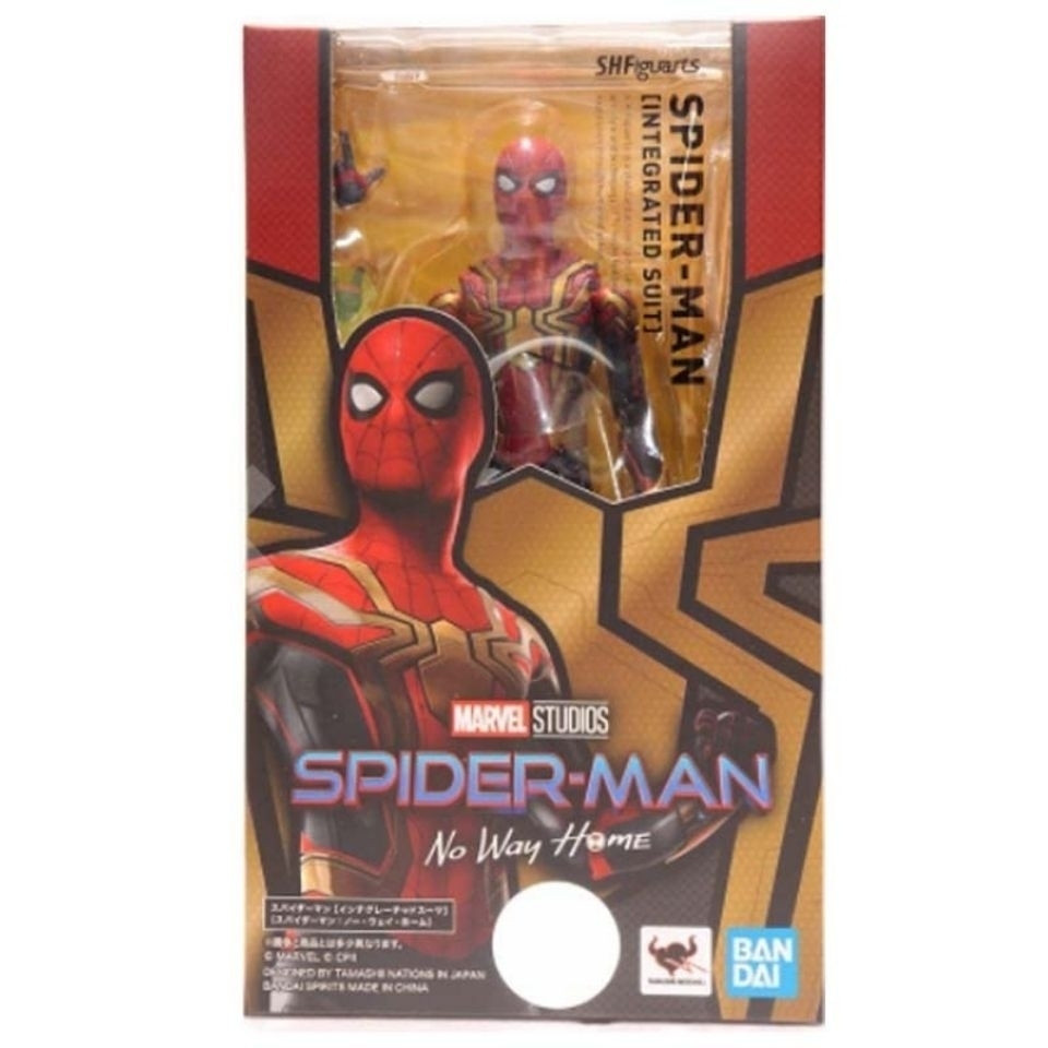 [Spiderman] Bandai shf Spiderman Movie 3 Homeless Fusion Suit Spiderman Ready Stock
