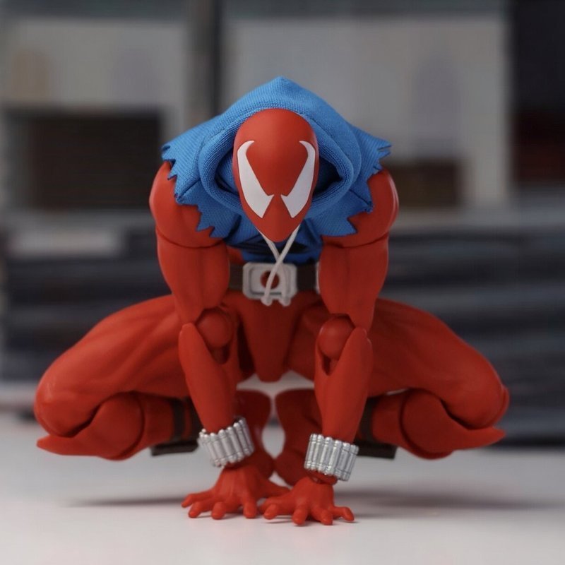 Messtoys Ape Spiderman Figure mt Chapter Parker Ultimate Neighbor Ultimate Spiderman ของเล่นโมเดลเคลื่อนย้ายได้