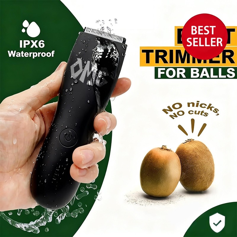 [ฟรีครีมกำจัดขน]OMG Trimmer เครื่องเล็มขนน้องชาย Kaigrooming กันน้ำ IPX6 ปลอดภัย ไม่บาด เล็มขนเรียบเนียน กำจัดขนส่วนตัว
