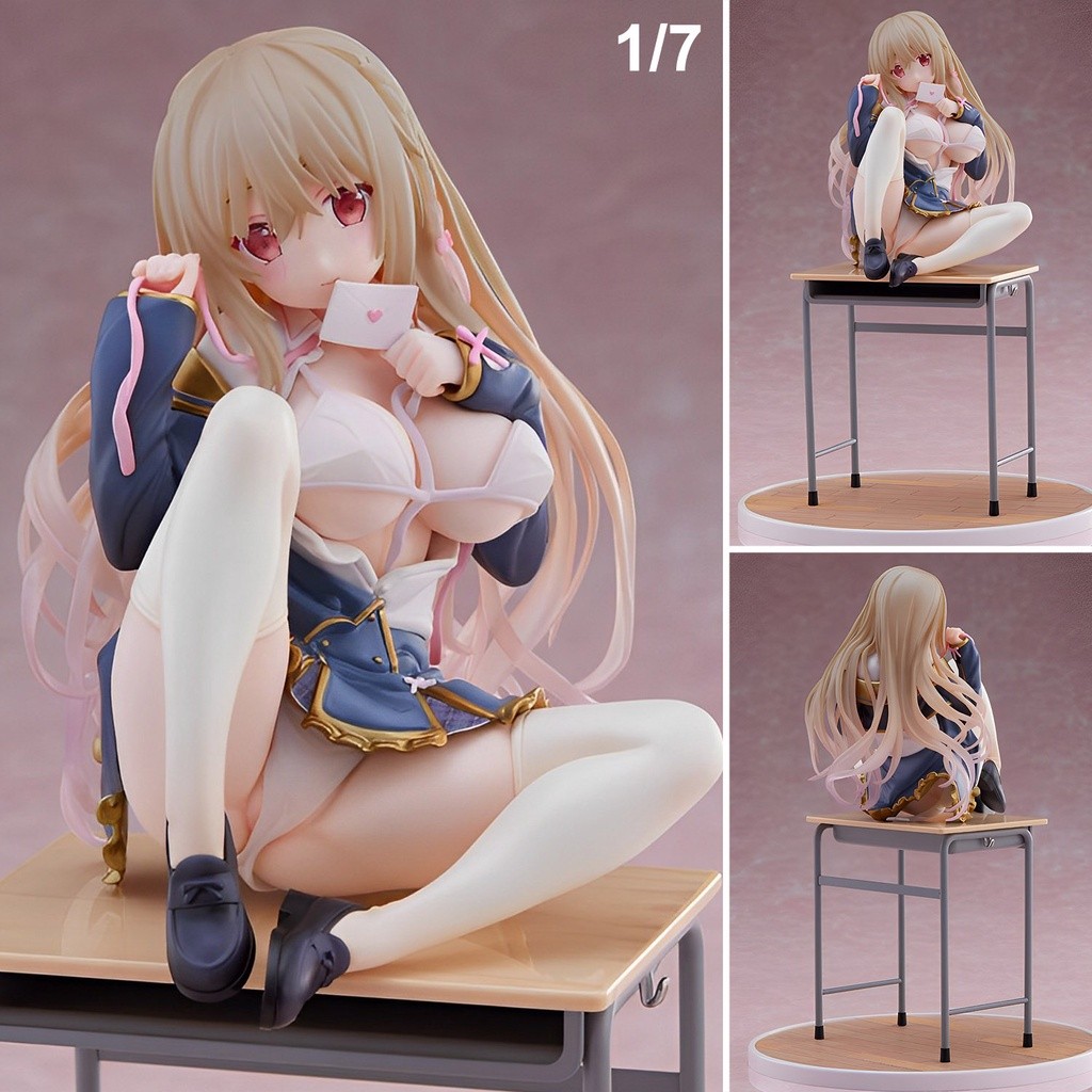ฟิกเกอร์ TwinBox Original Illustration Maeda Shiori มาเอดะ ชิโอริ  ชุดนักเรียน High School Uniform Hentai boonsiri