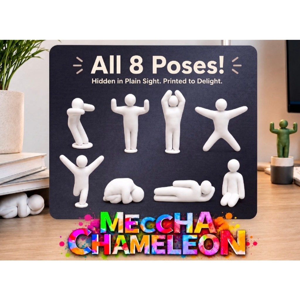 โมเดลตั้งโชว์ Meccha Chameleon Game Character