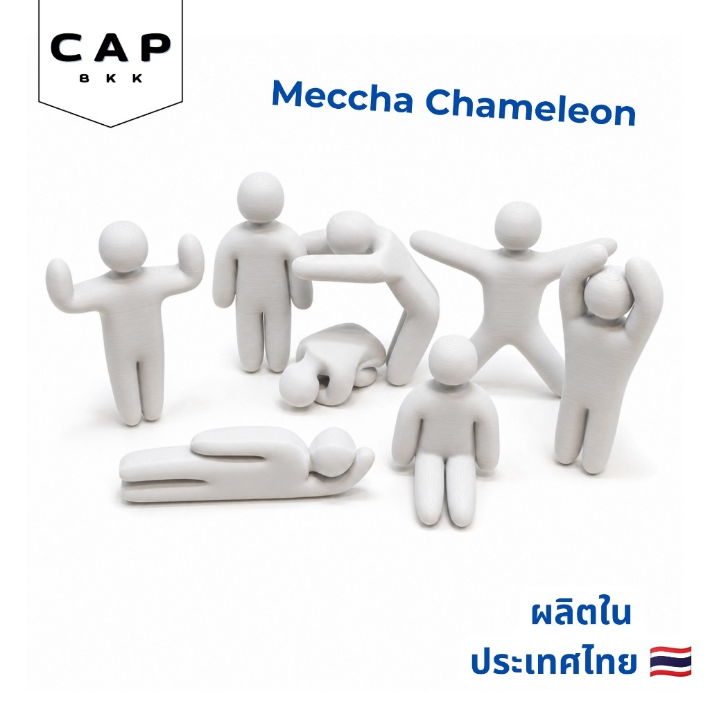 CAP BKK ฟิกเกอร์ Meccha Chameleon ตัวละครเกม ของสะสมแต่งโต๊ะ หลายท่า สูงประมาณ 8 ซม. ของขวัญเกมเมอร์