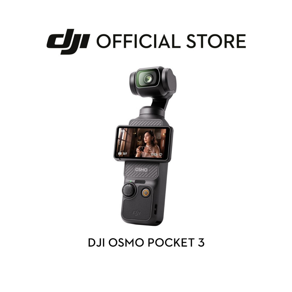 DJI Pocket 3 - Pocket Gimbal Camera | 1-Inch CMOS 4K/120fps | กล้องถ่ายภาพเเละวิดีโอ