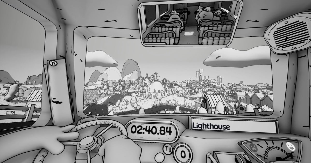 Double Fine เปิดตัว Thank You Bus Driver เกมคอมเมดี้ซิมขับรถบัส