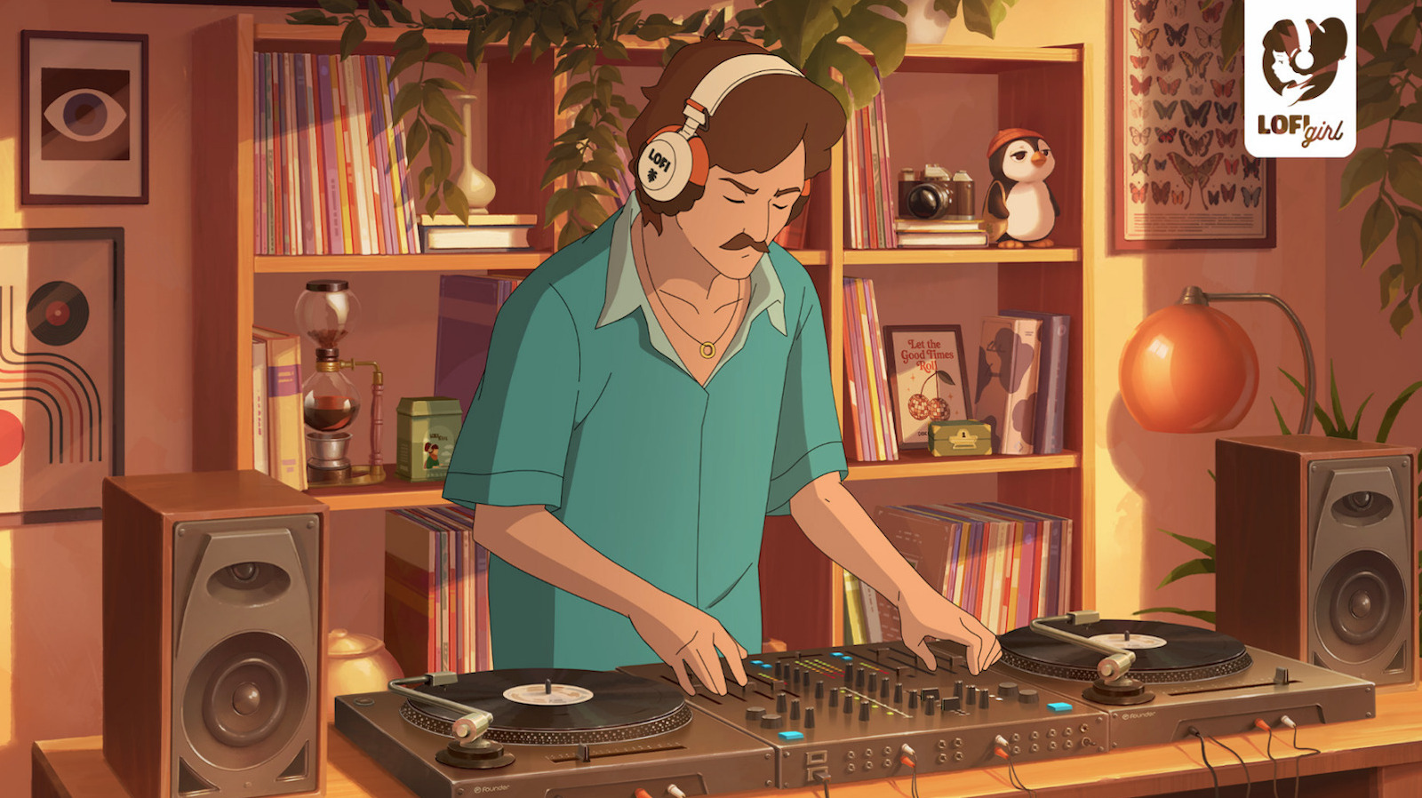 Lofi Girl เปิดสถานี Lofi House 24/7 พร้อมคอมไพล์ 19 ศิลปินและแผ่นเสียง