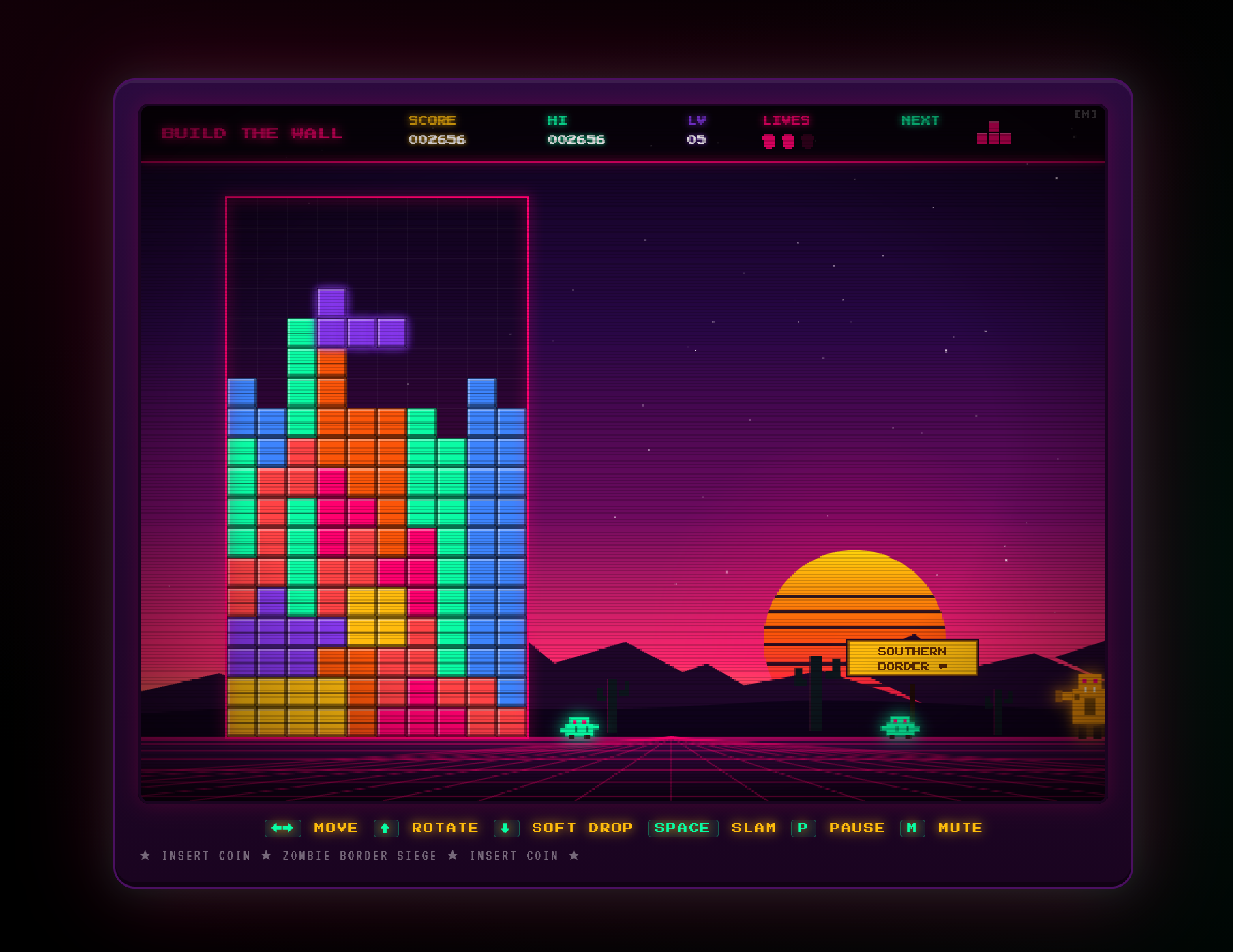 Tetris Company แถลงไม่เกี่ยวกับเกม 'Build the Wall' ของ White House
