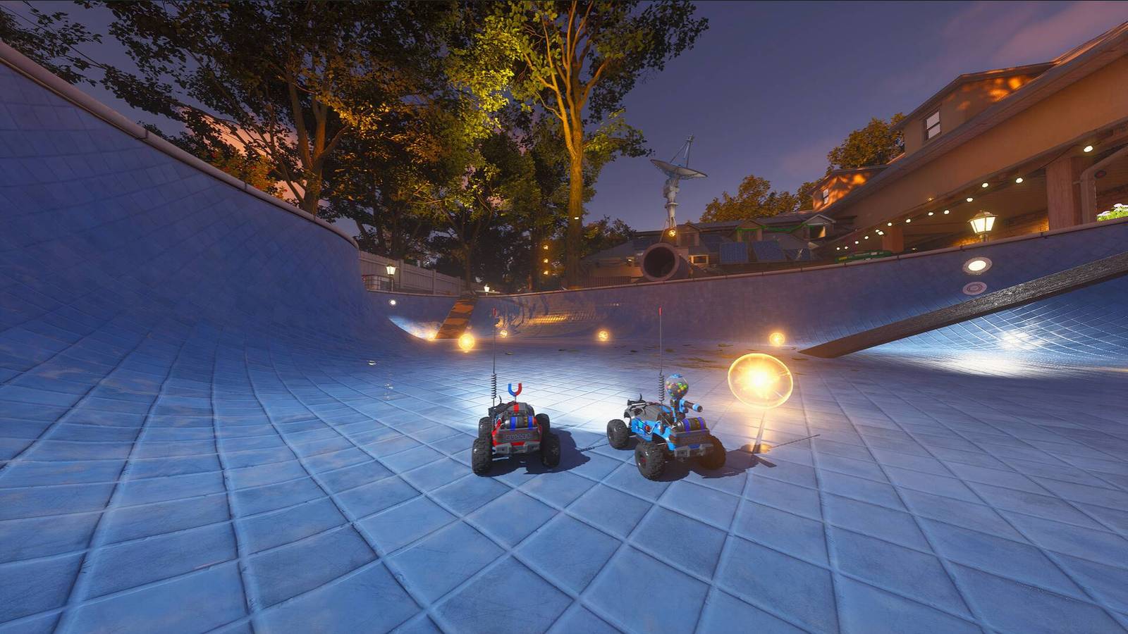 WheelMates เกม co-op ควบรถบังคับในบ้านนักวิทย์ สไตล์ Micro Machines วางขาย 1 กันยายน