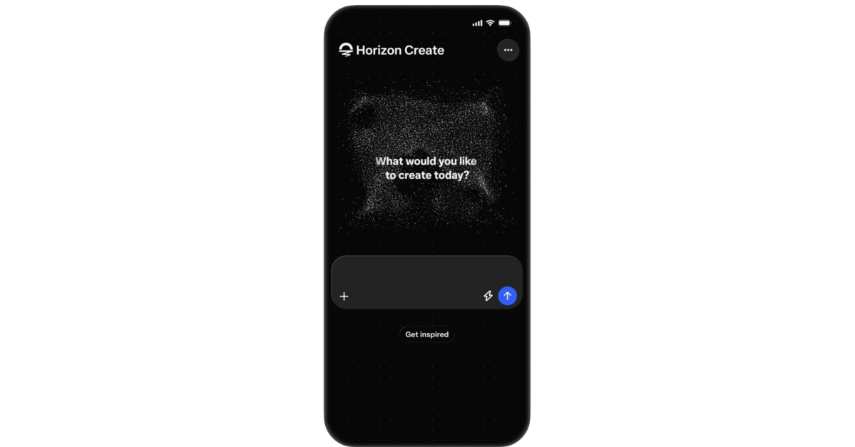 Meta เปิด Horizon Create และ Horizon Studio ให้สร้างเกมด้วย AI บนมือถือ