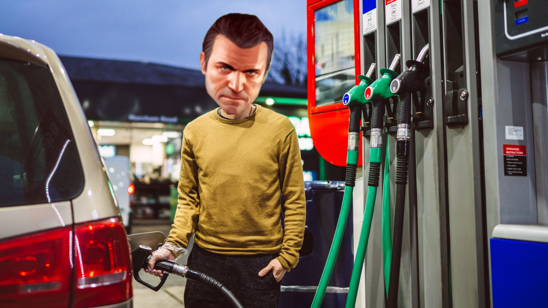ม็อด Fumes ใส่ระบบเติมน้ำมันแบบ leak ของ GTA 6 ลงใน GTA 5