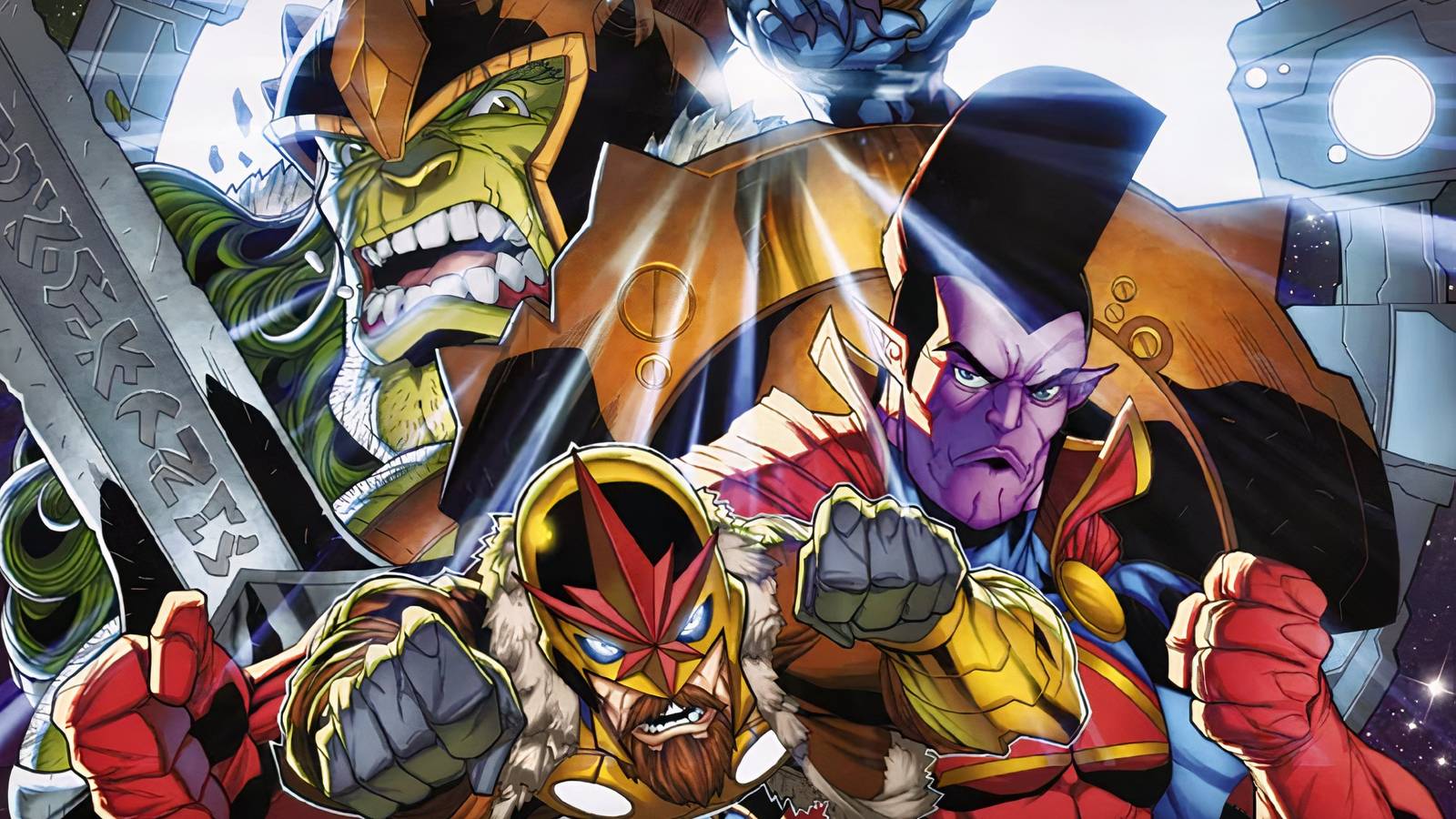 Gladiator ของ Marvel: พลังระดับจักรวาล แต่ชอบโดนยำ — โผล่ใน Marvel Tōkon