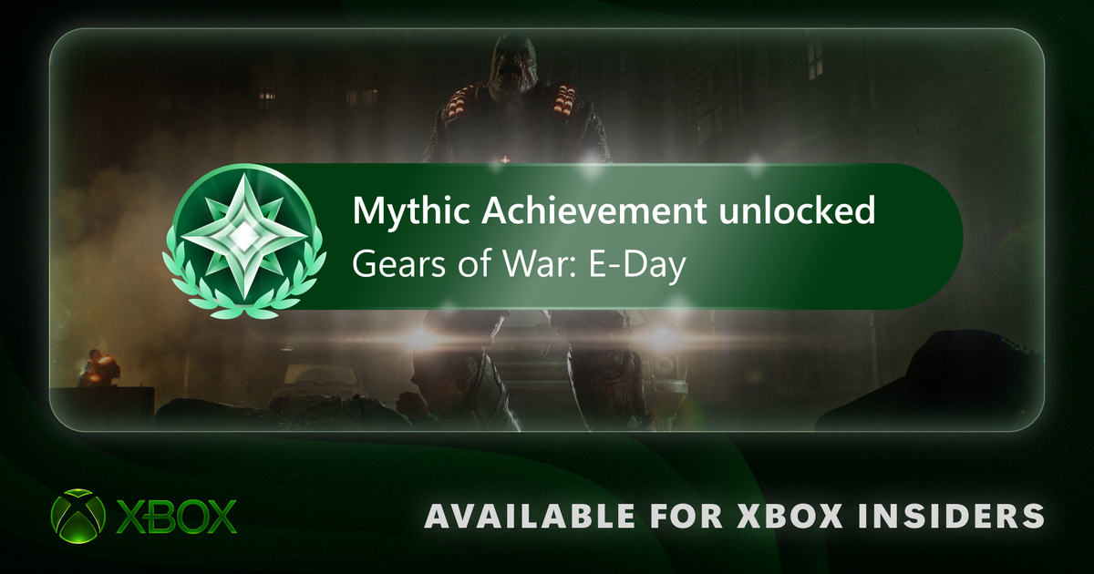 Xbox เปิดตัว Mythic Achievements แบบเดียวกับ PlayStation Platinum Trophies
