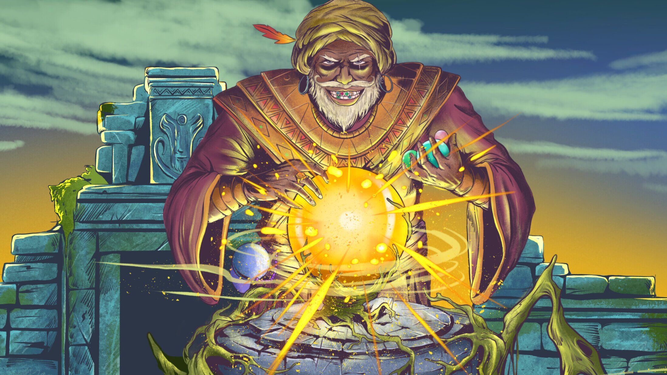 Oh!Ware เกม mancala โบราณ ถูกปรับเป็น roguelike บน Steam