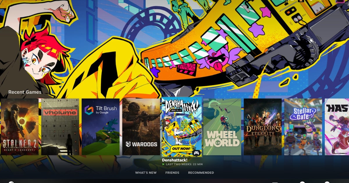 อัปเดต Steam beta เพิ่ม Big Art view, screensaver ในตัว และสลับเข้า Desktop Mode