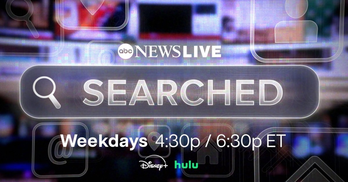 ABC เปิดตัว Searched รายการสดคัดข่าวจากเทรนด์ค้นหา