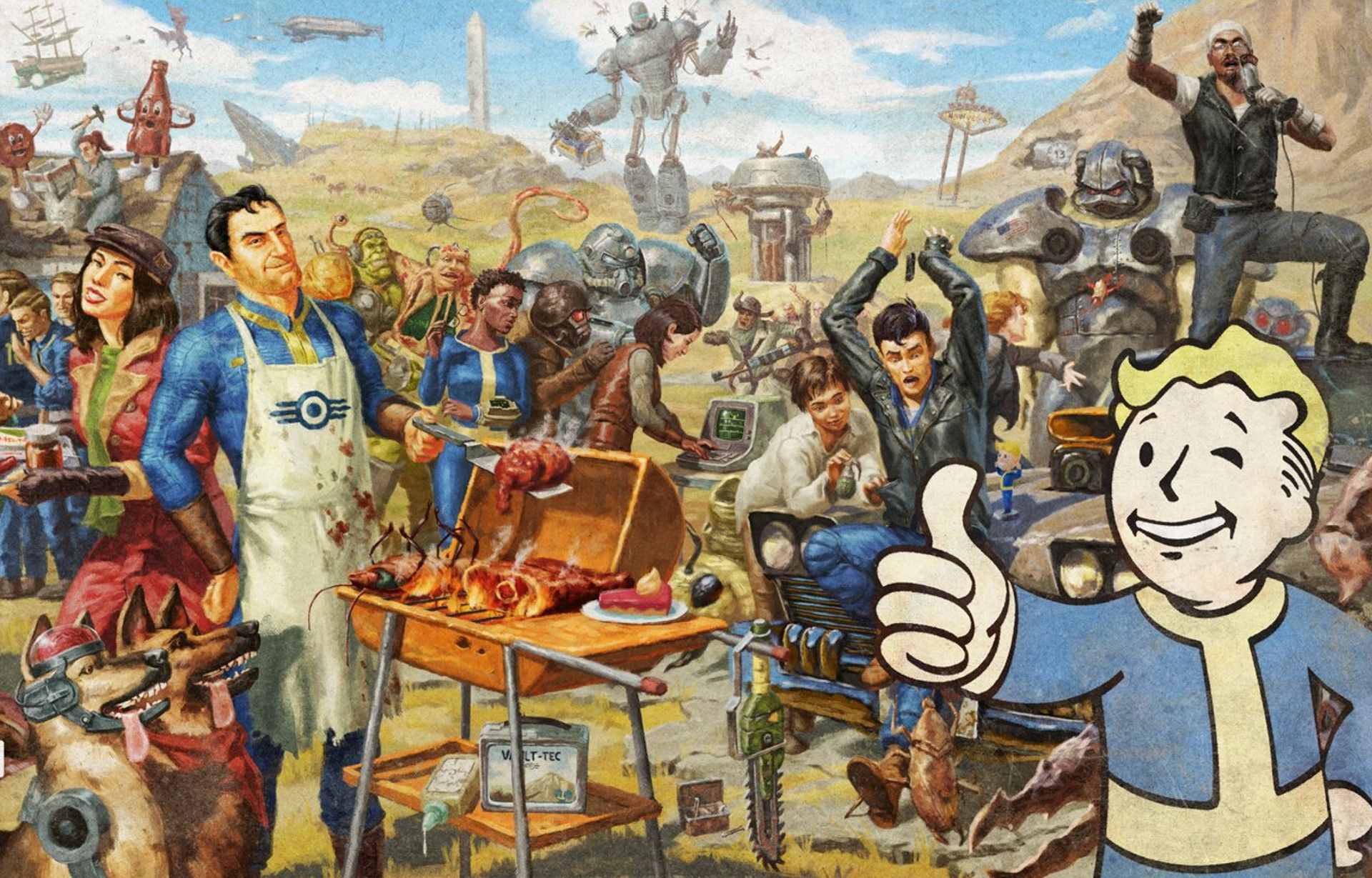 แฟน Fallout โต้เถียง: ไม่ต้องเป็น Vault Dweller เสมอไป