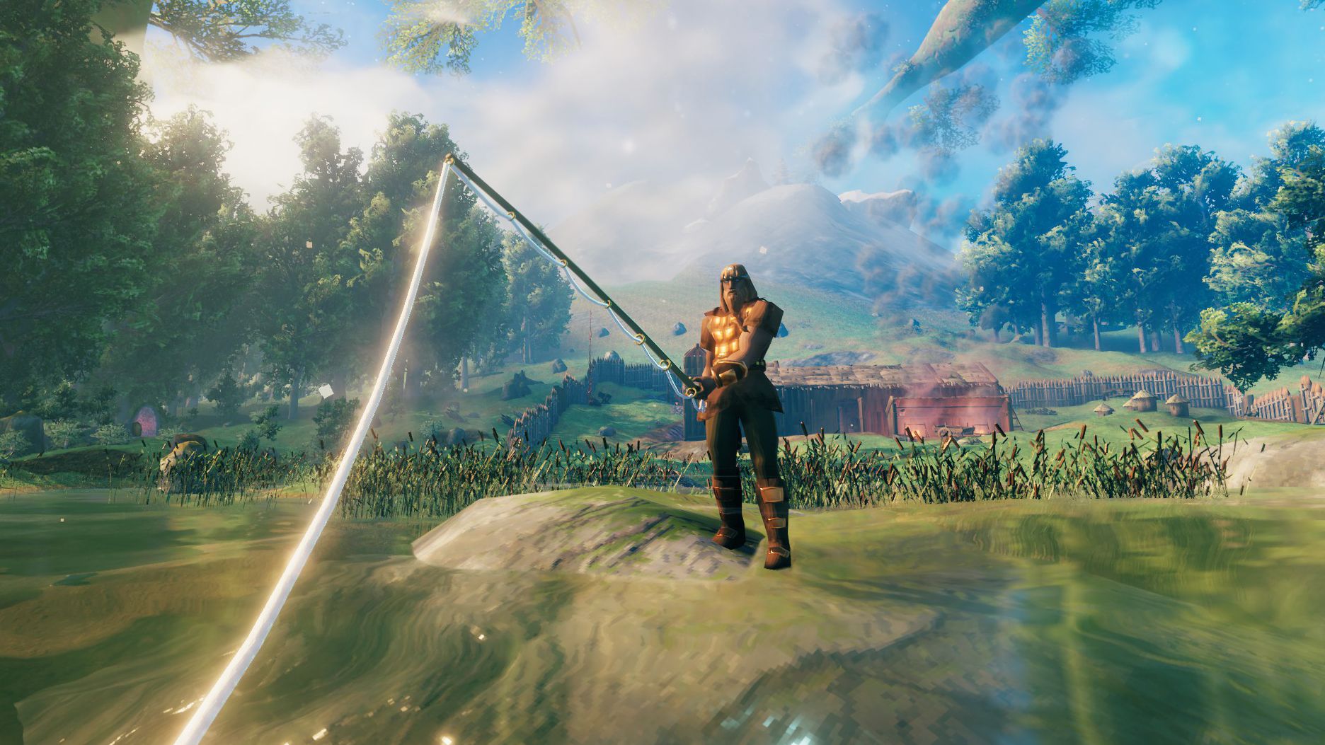วิธีตกปลาใน Valheim: จากหา fishing rod ถึงรีลปลาเข้ามือ